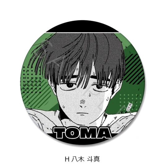 DIG IT Leather Badge (Round) H (Toma Yagi) [NEW]