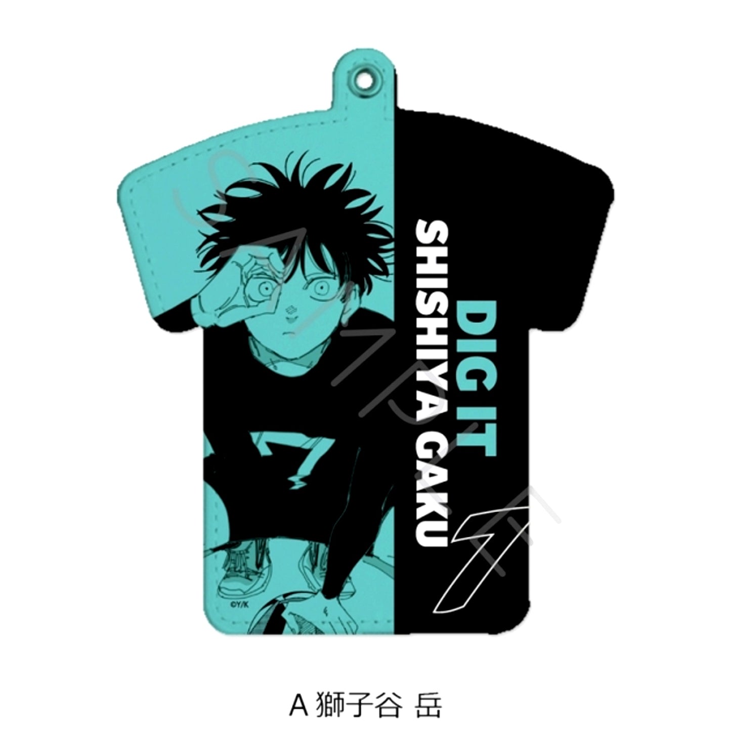 DIG IT Uniform Shaped Pass Case A (Gaku Shishiya) [NEW]