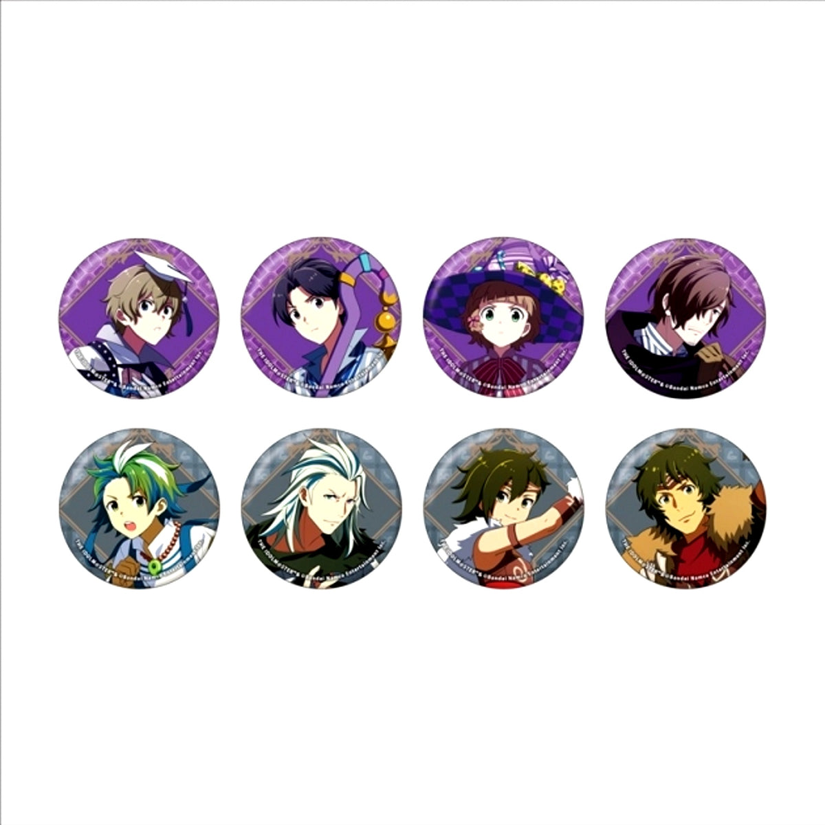 THE IDOLM@STER SideM TRANSCENDENT T@LES Random Button vol.3 A (All 8 Types Random) Goods - Badge [NEW]