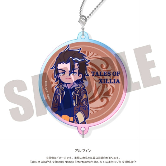 Tales of Xillia Nyutoro Aurora Acrylic Keychain C Alvin [NEW]