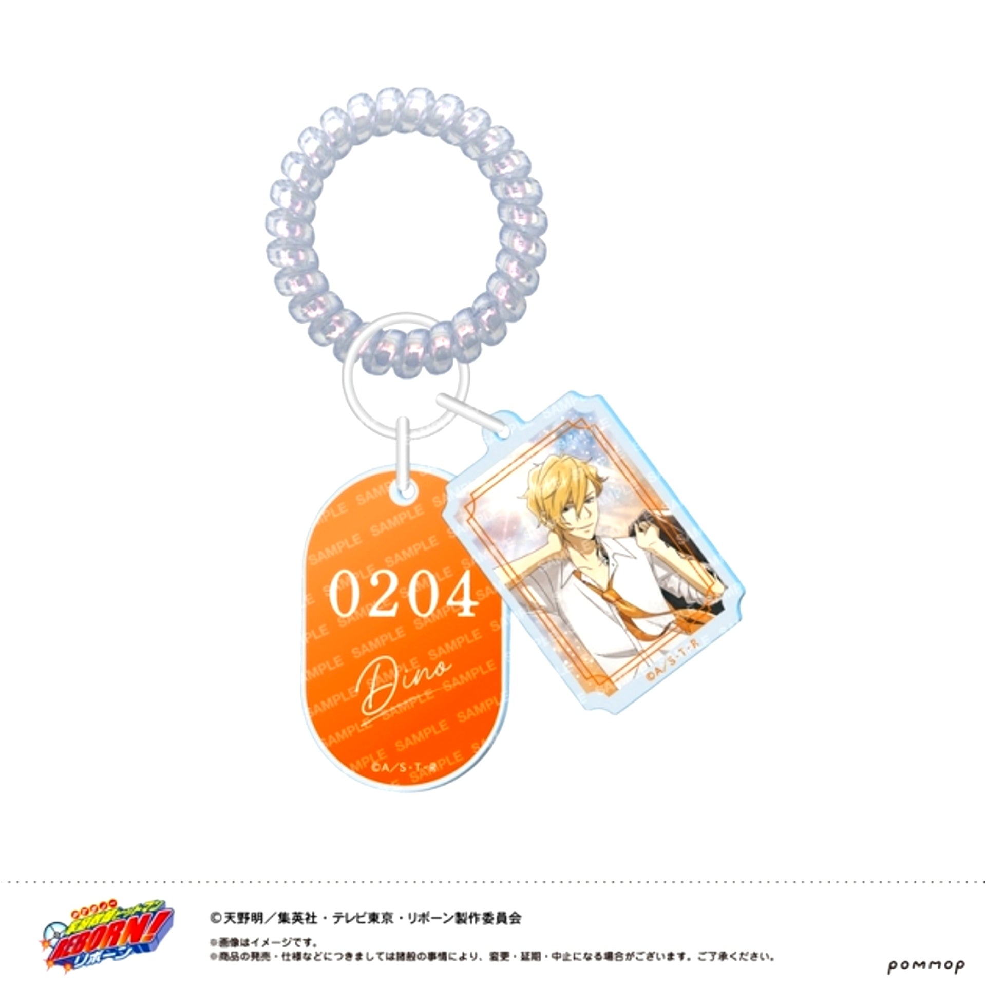 Katekyo Hitman Reborn! Locker Key Style Keychain -Style- (D Dino (10 Years Later)) [NEW]