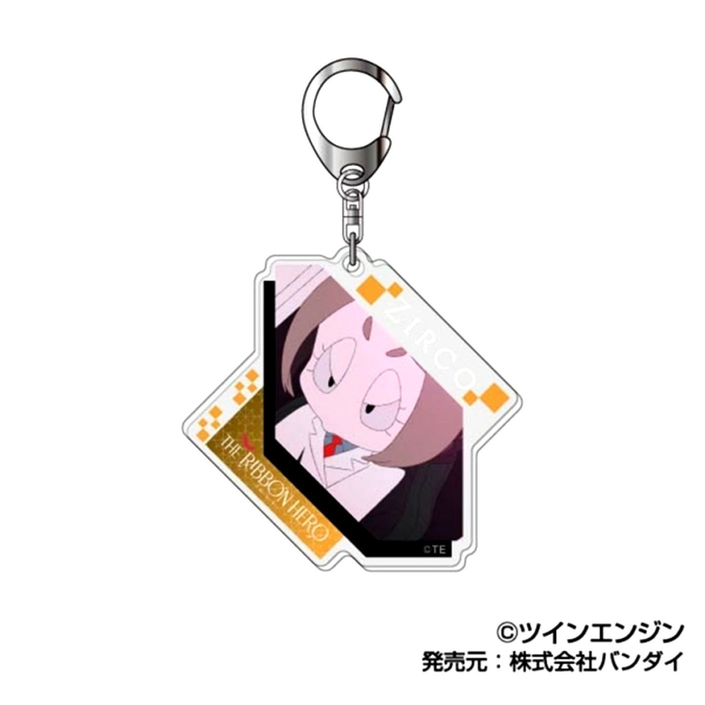 THE RIBBON HERO Acrylic Keychain 05 Zirco [NEW]