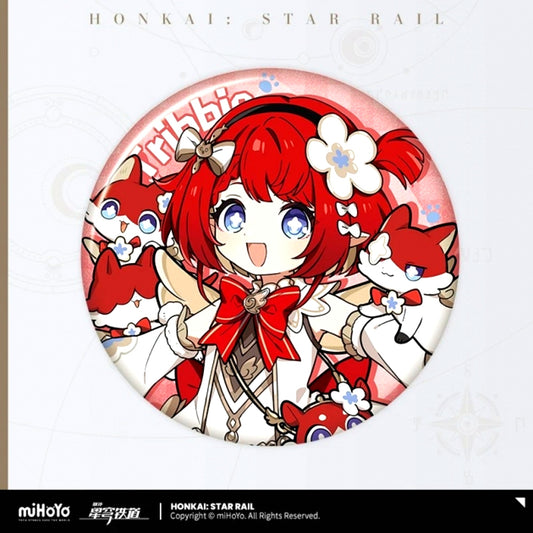 Honkai: Star Rail Chibi Cat Series Can Badge Tribbie [NEW]