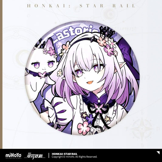 Honkai: Star Rail Chibi Cat Series Can Badge Castorice [NEW]