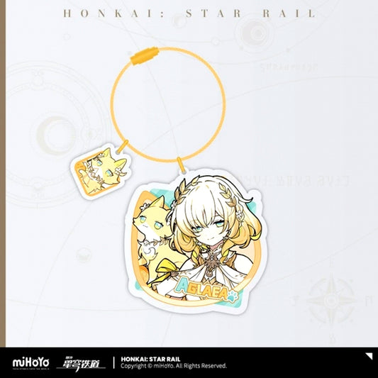 Honkai: Star Rail Chibi Cat Series Acrylic Keychain Aglaea [NEW]