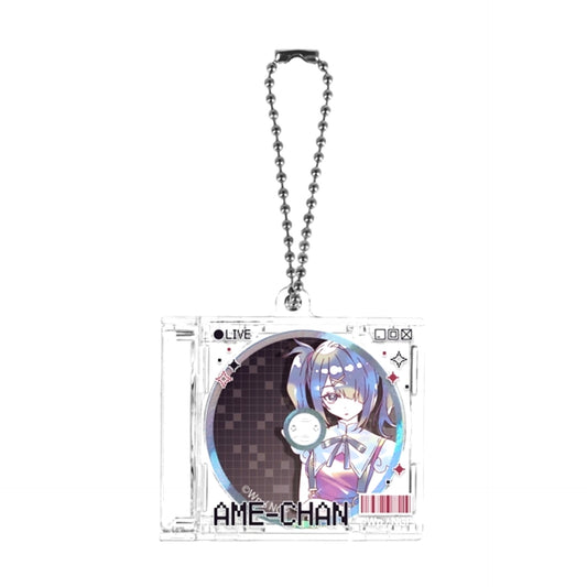 Anime NEEDY GIRL OVERDOSE Ame-chan Ani-Art KAWAII label CD Jacket Style Keychain [NEW]