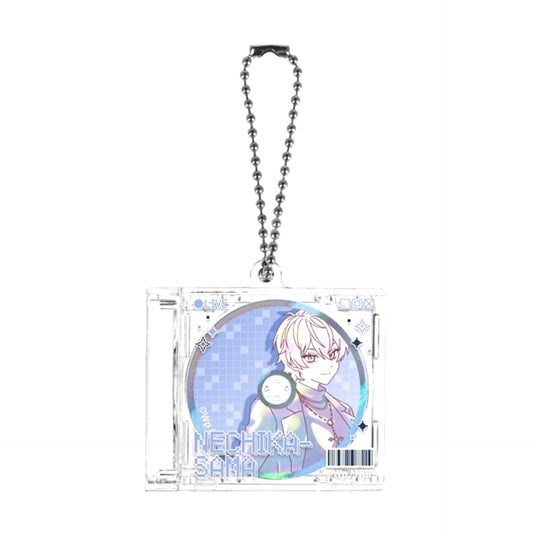 NEEDY GIRL OVERDOSE Anime Nechika-sama Ani-Art KAWAII label CD Jacket Type Keychain [NEW]