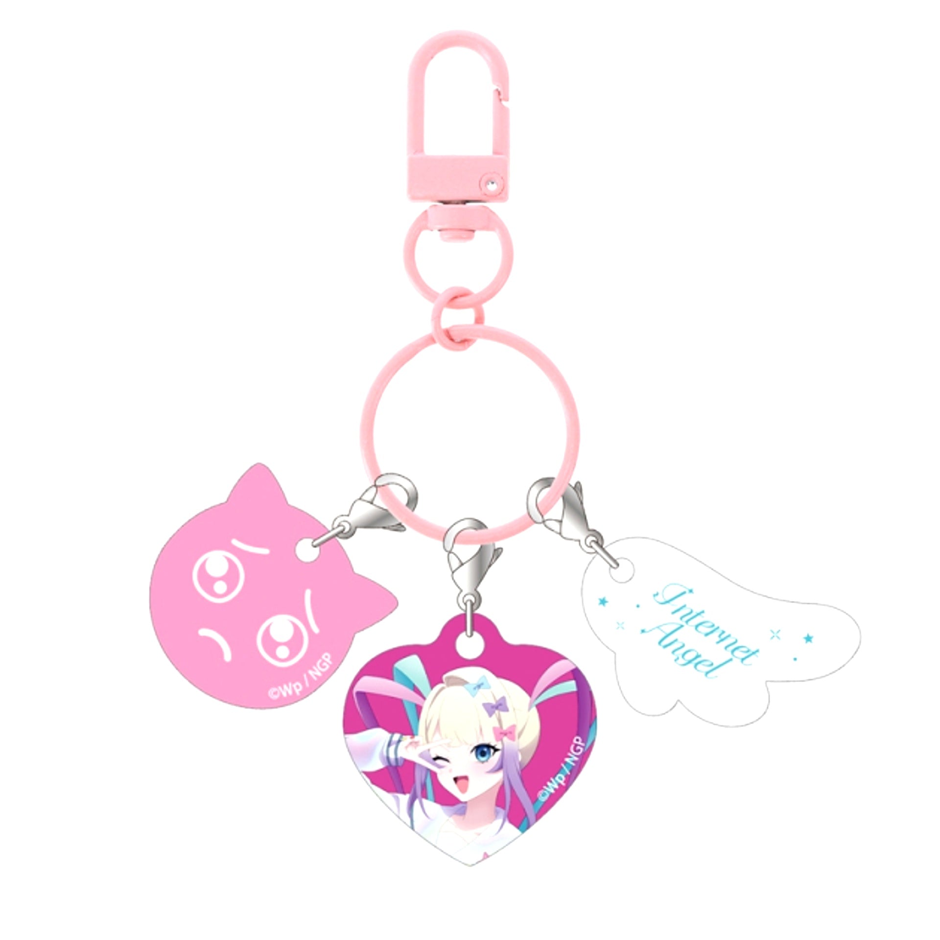 Anime NEEDY GIRL OVERDOSE KAngel Jarajara Triple Acrylic Charm [NEW]