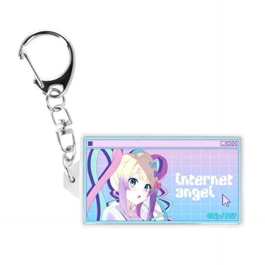 NEEDY GIRL OVERDOSE Anime KAngel LED Retro Sign Style Keychain ver.A [NEW]