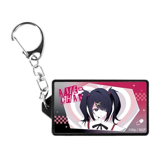 Anime NEEDY GIRL OVERDOSE Ame-chan LED Retro Sign-Style Keychain [NEW]