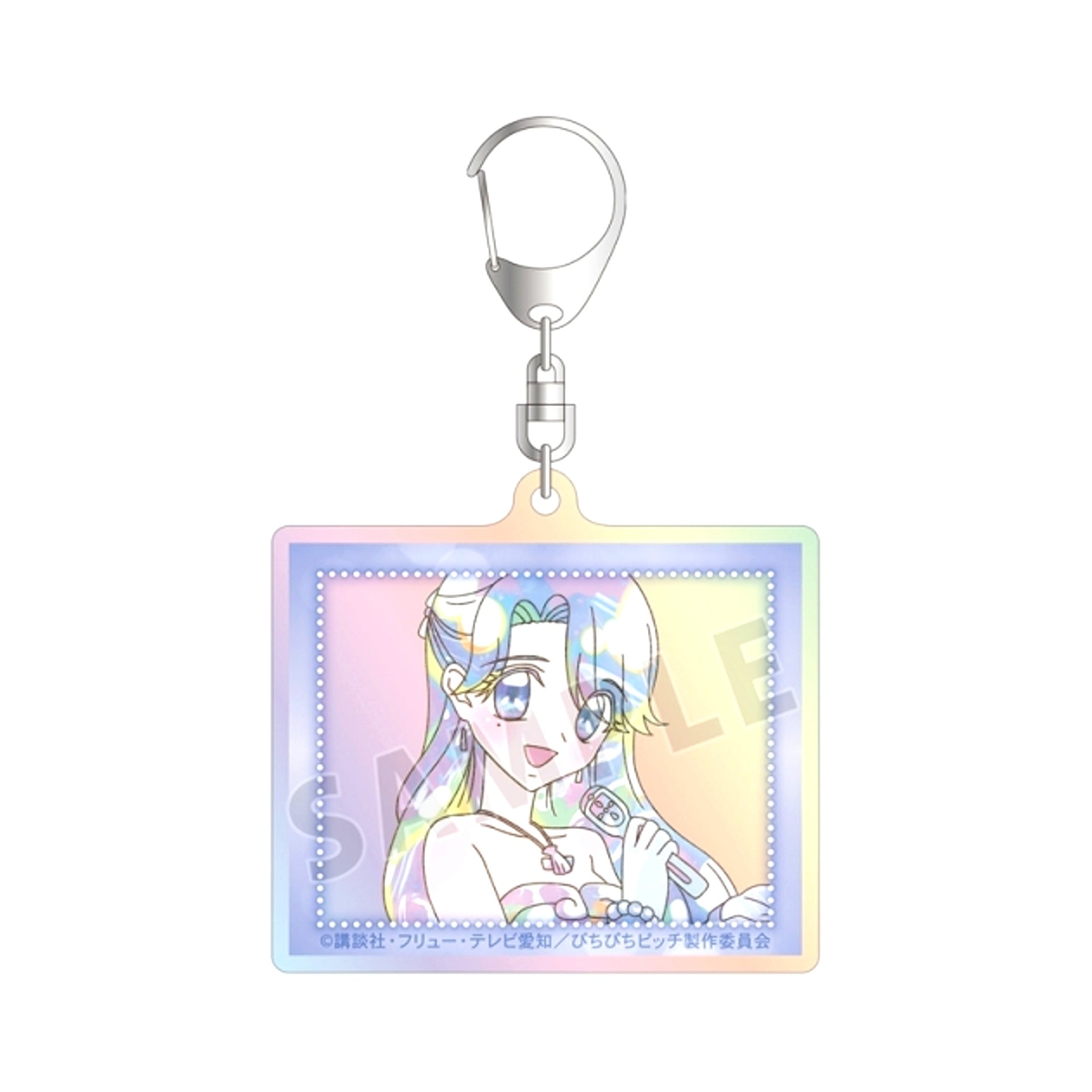 Anime Pichi Pichi Pitch Noel Ani-Art KAWAII label Aurora Acrylic Keychain Goods - Keychain [NEW]