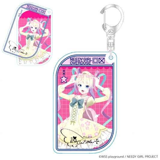 NEEDY GIRL OVERDOSE Slide Acrylic Keychain Four Seasons ver. Spring [NEW]