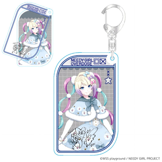 NEEDY GIRL OVERDOSE Slide Acrylic Keychain Four Seasons ver. Winter [NEW]