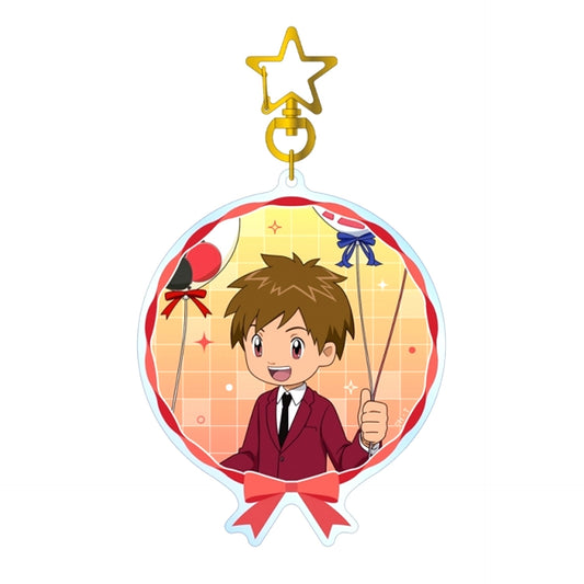 Digimon Tamers Newly Drawn Takato Balloon ver. BIG Acrylic Keychain (Animate Advance Sale) [NEW]