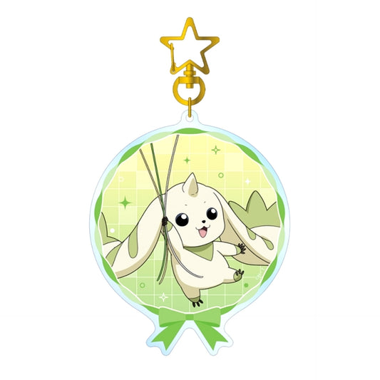 Digimon Tamers Newly Drawn Terriemon Balloon ver. BIG Acrylic Keychain Goods - Keychain animate Advance Sale [NEW]