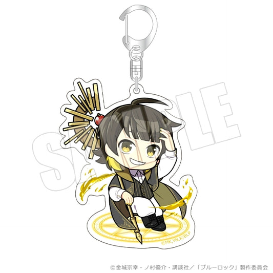 Blue Lock Chibi Character Acrylic Keychain vol.1 (Fateful Shot Meguru Bachira) [NEW]