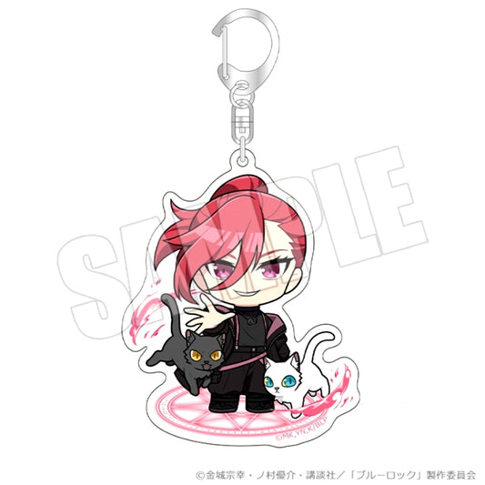 Blue Lock Chibi Character Acrylic Keychain vol.1 (Fateful Shot Hyoma Chigiri) [NEW]