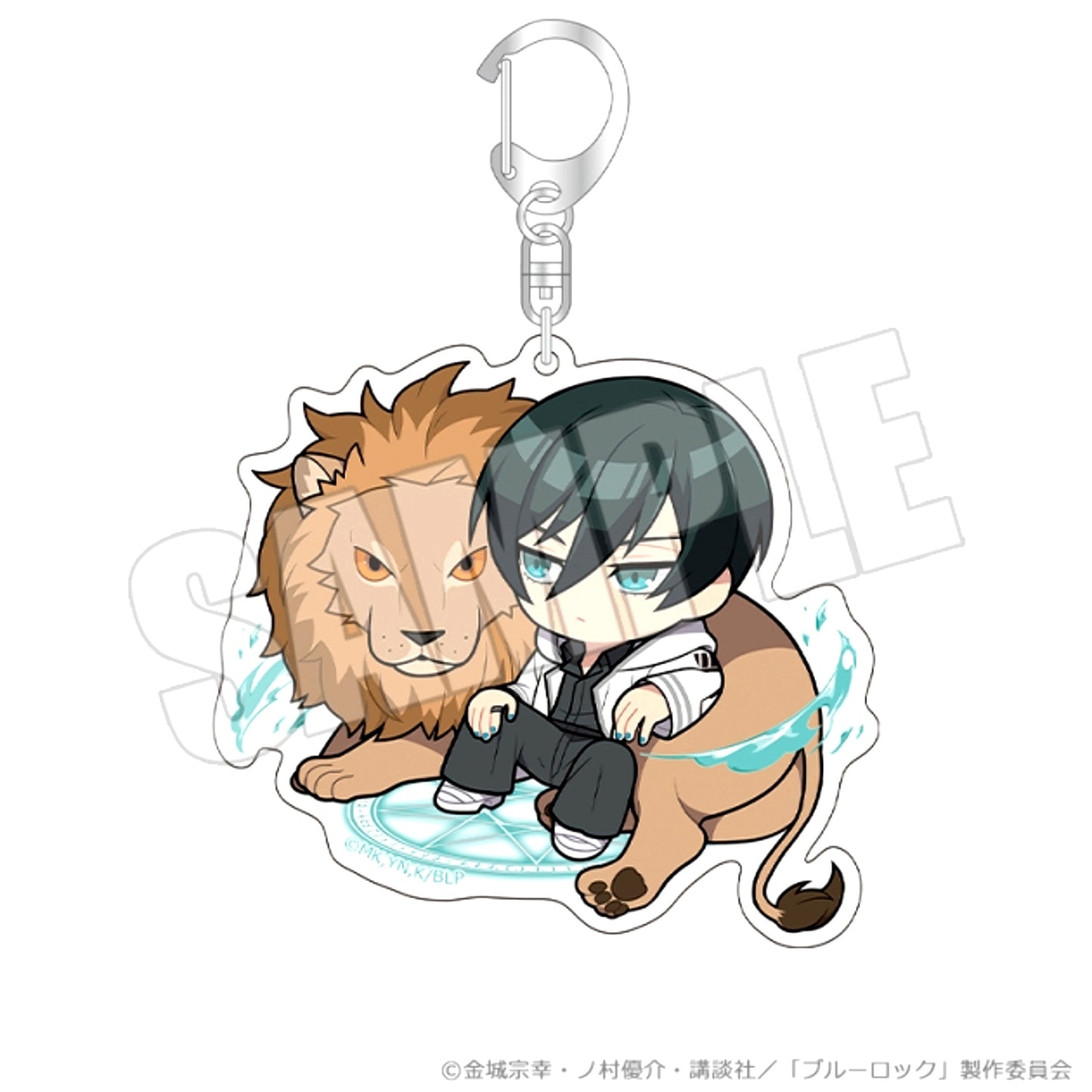 Blue Lock Chibi Character Acrylic Keychain vol.1 (Fateful Shot Rin Itoshi) [NEW]