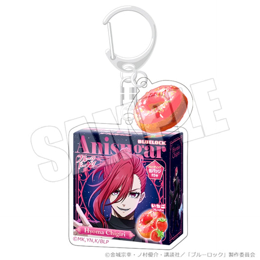 Blue Lock Donut Package Keychain vol.1 (Fateful Shot Hyoma Chigiri) [NEW]