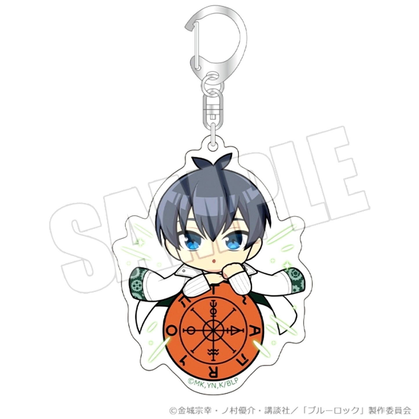 Blue Lock Chibi Character Acrylic Keychain vol.2 (Fateful Shot Arcana ver. Yoichi Isagi) [NEW]