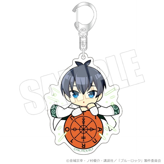 Blue Lock Chibi Character Acrylic Keychain vol.2 (Fateful Shot Arcana ver. Yoichi Isagi) [NEW]