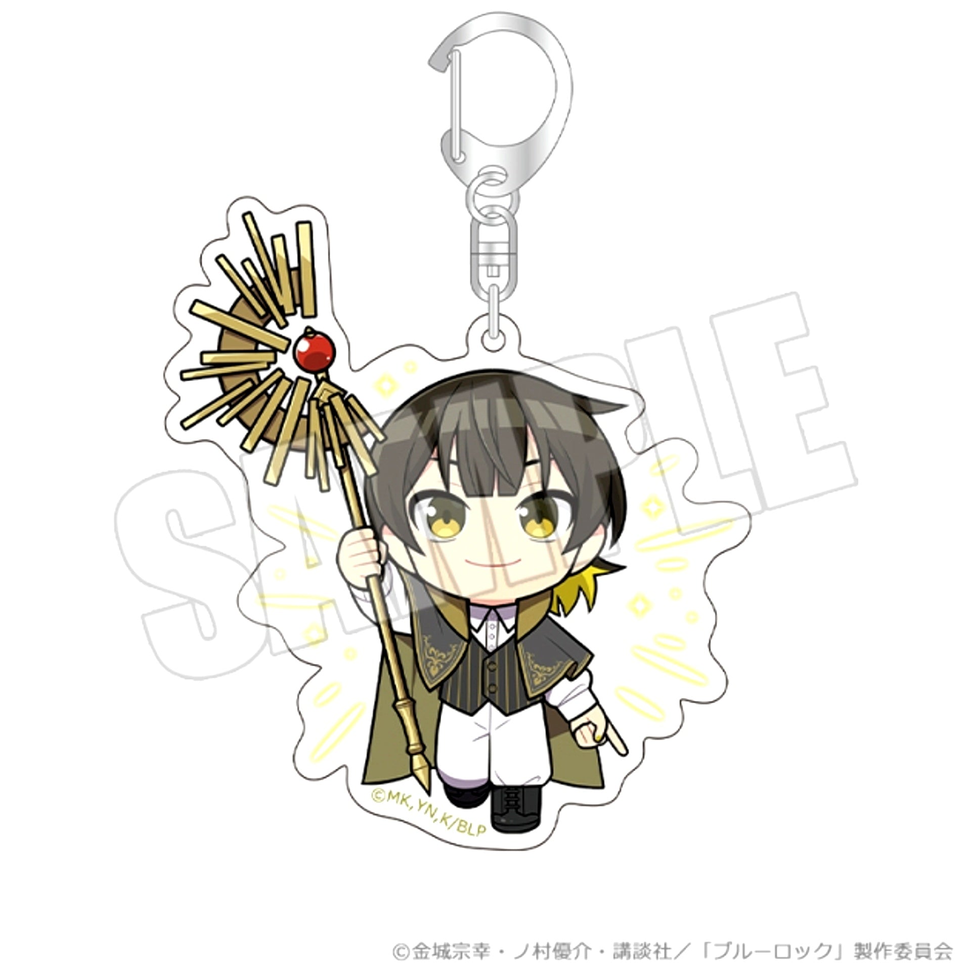 Blue Lock Chibi Character Acrylic Keychain vol.2 (Fateful Shot Arcana ver. Meguru Bachira) [NEW]