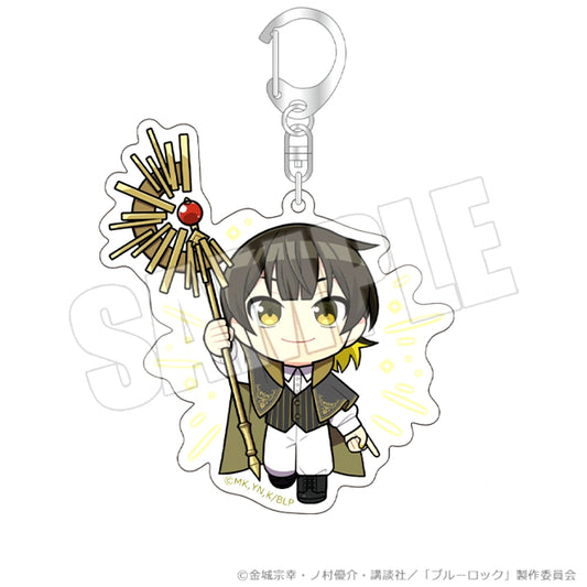 Blue Lock Chibi Character Acrylic Keychain vol.2 (Fateful Shot Arcana ver. Meguru Bachira) [NEW]