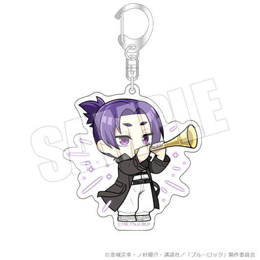 Blue Lock Chibi Character Acrylic Keychain vol.2 (Fateful Shot Arcana ver. Reo Mikage) [NEW]