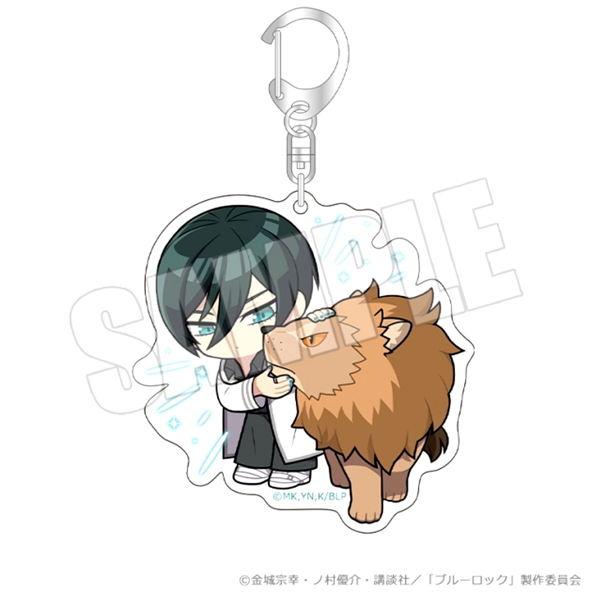 Blue Lock Chibi Character Acrylic Keychain vol.2 (Fateful Shot Arcana ver. Rin Itoshi) [NEW]