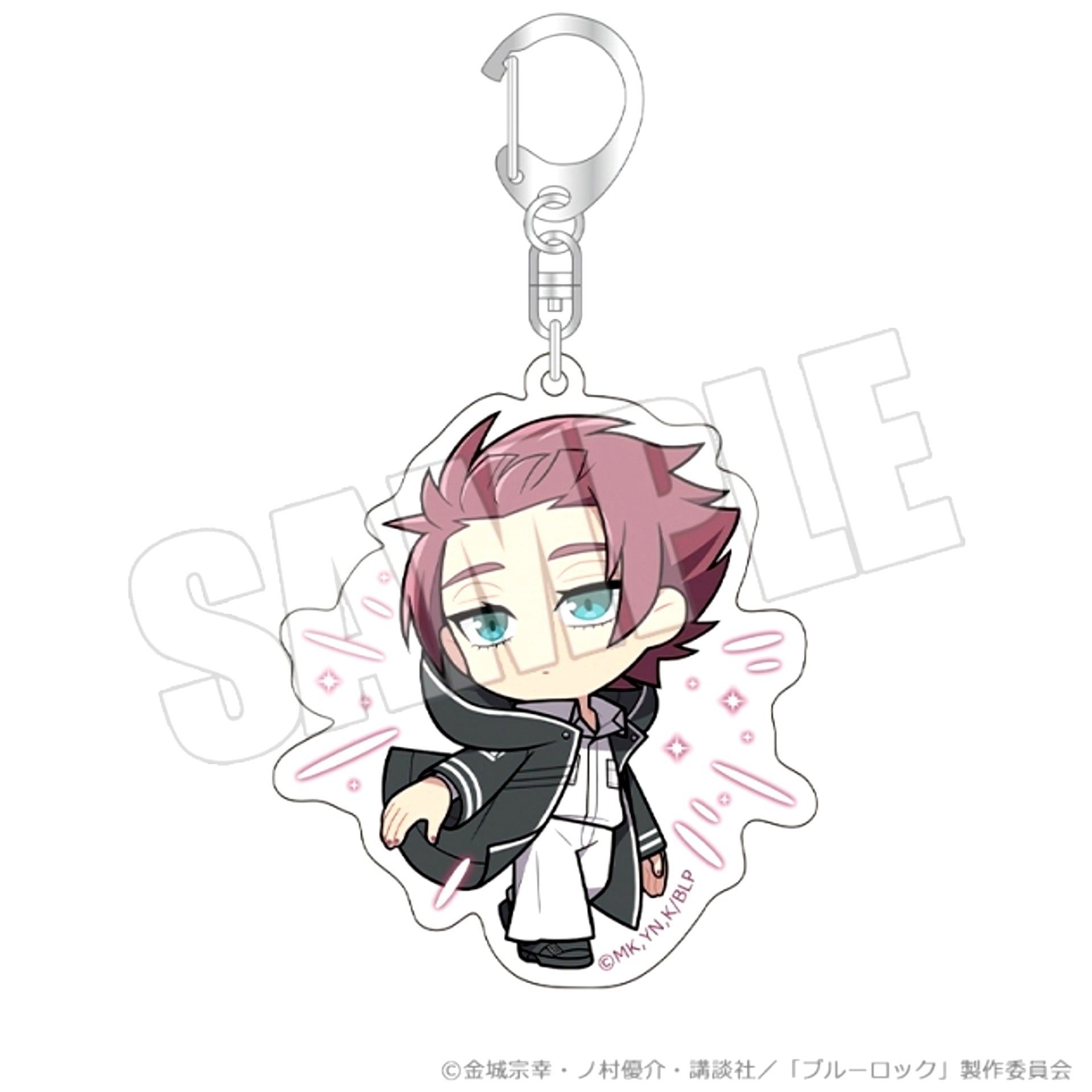 Blue Lock Chibi Character Acrylic Keychain vol.2 (Fateful Shot Arcana ver. Sae Itoshi) [NEW]