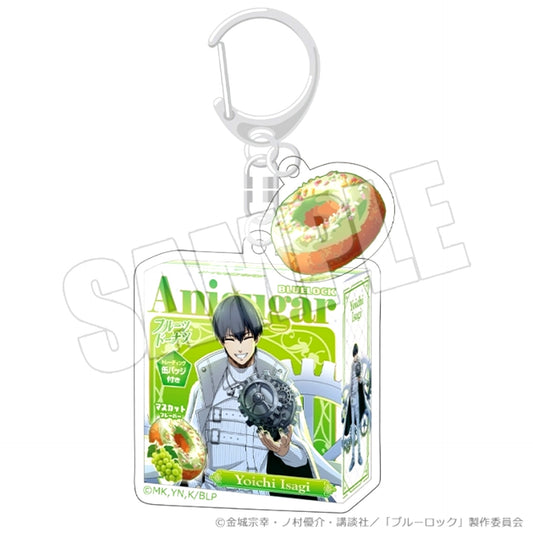 Blue Lock Donut Package Keychain vol.2 (Fateful Shot Interval ver. Yoichi Isagi) [NEW]