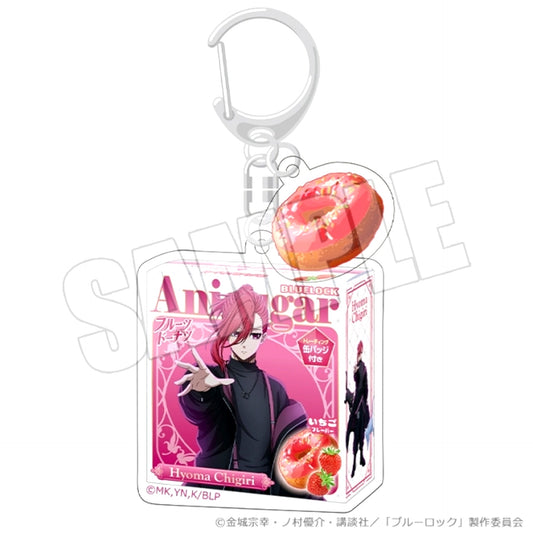 Blue Lock Donut Package Keychain vol.2 (Fateful Shot Interval ver. Hyoma Chigiri) [NEW]