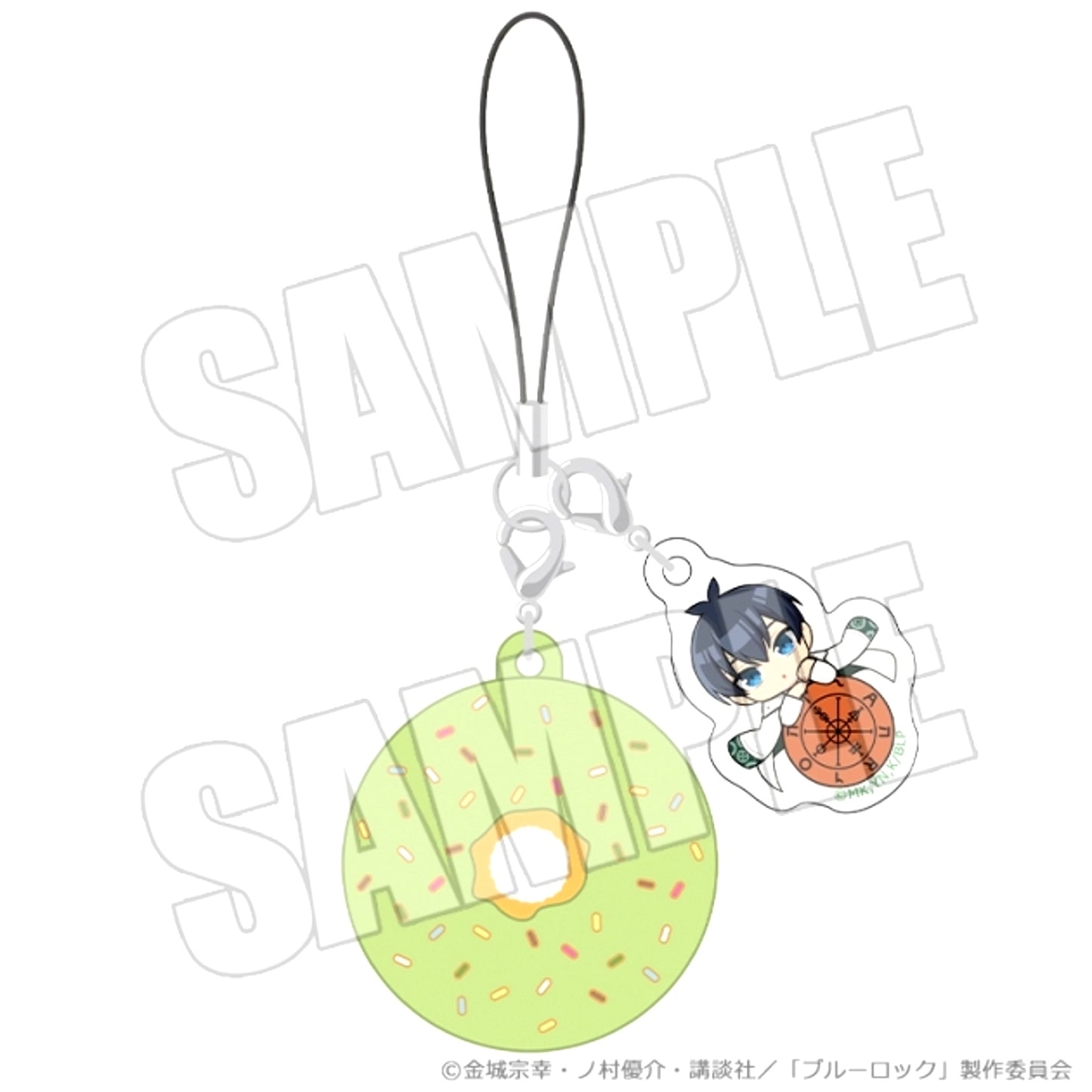 Blue Lock Donut Charm (Fateful Shot Arcana ver. Yoichi Isagi) [NEW]