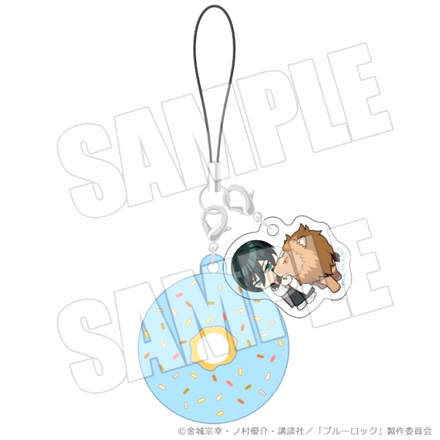 Blue Lock Donut Charm (Fateful Shot Arcana ver. Rin Itoshi) [NEW]