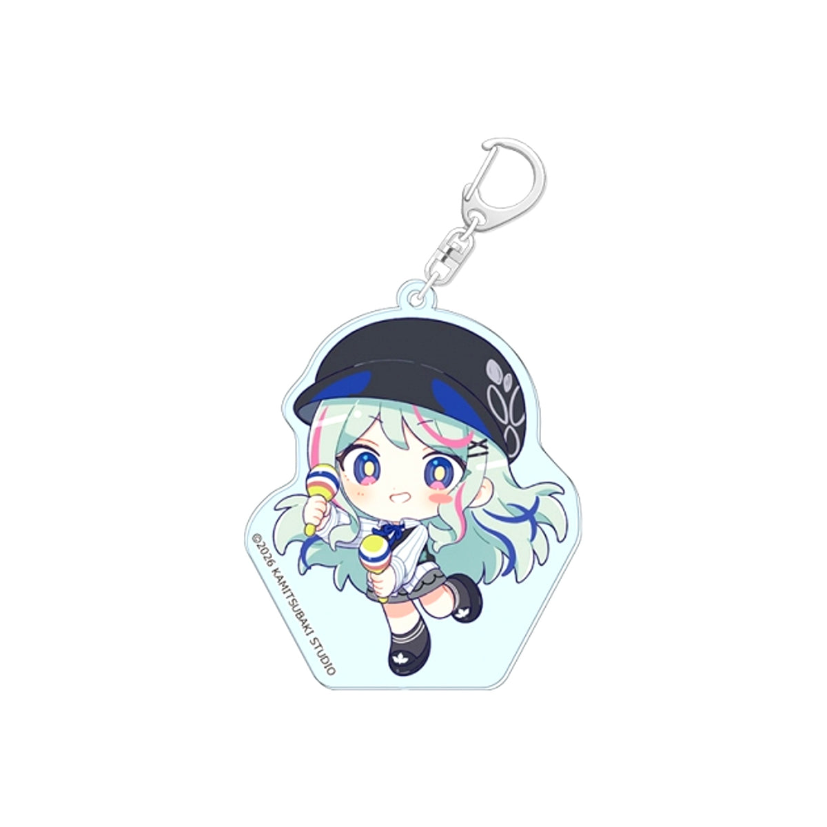 Shoujo Kakumei Keikaku x Karaoke-kan Acrylic Keychain <Hyogeshi> [NEW]