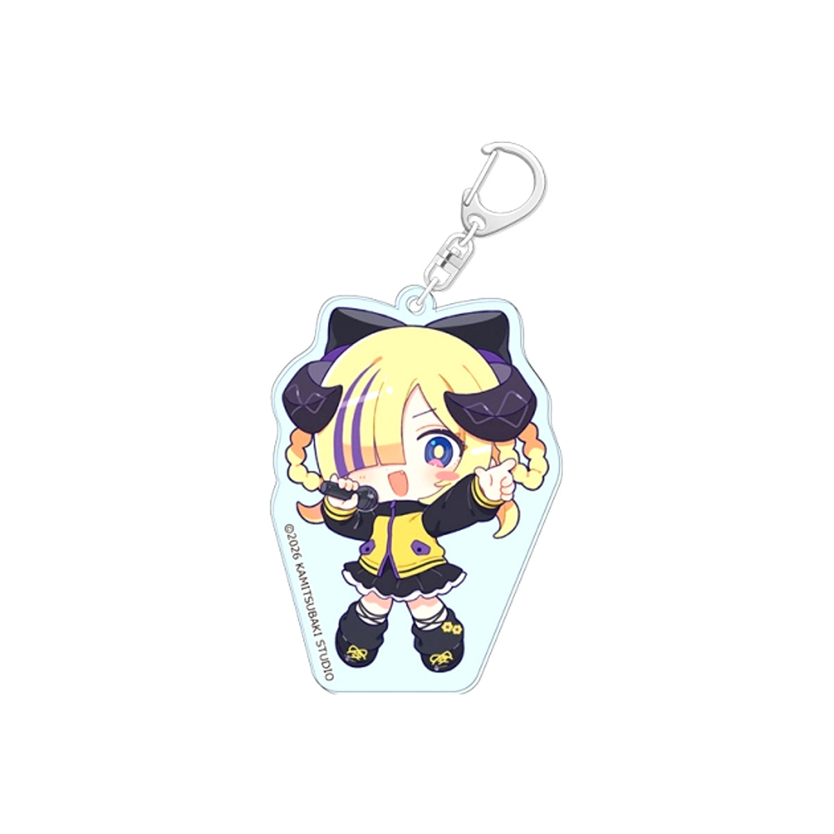 Shoujo Kakumei Keikaku x Karaoke-kan Acrylic Keychain <Yunagiki> [NEW]