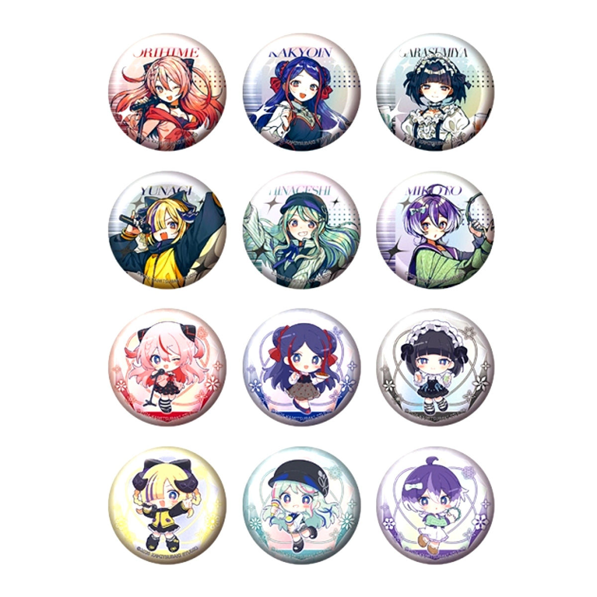 Shoujo Kakumei Keikaku x Karaoke-kan Can Badge (Blind) [NEW]