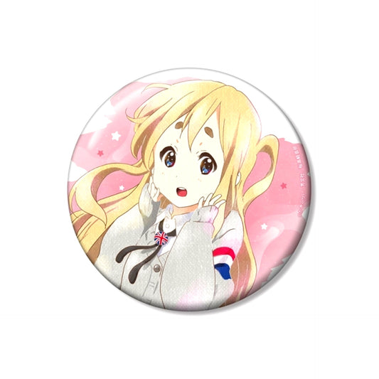 K-ON! Tsumugi Kotobuki Ani-Art aqua label 100mm Can Badge ver.A (Reissue) [NEW]