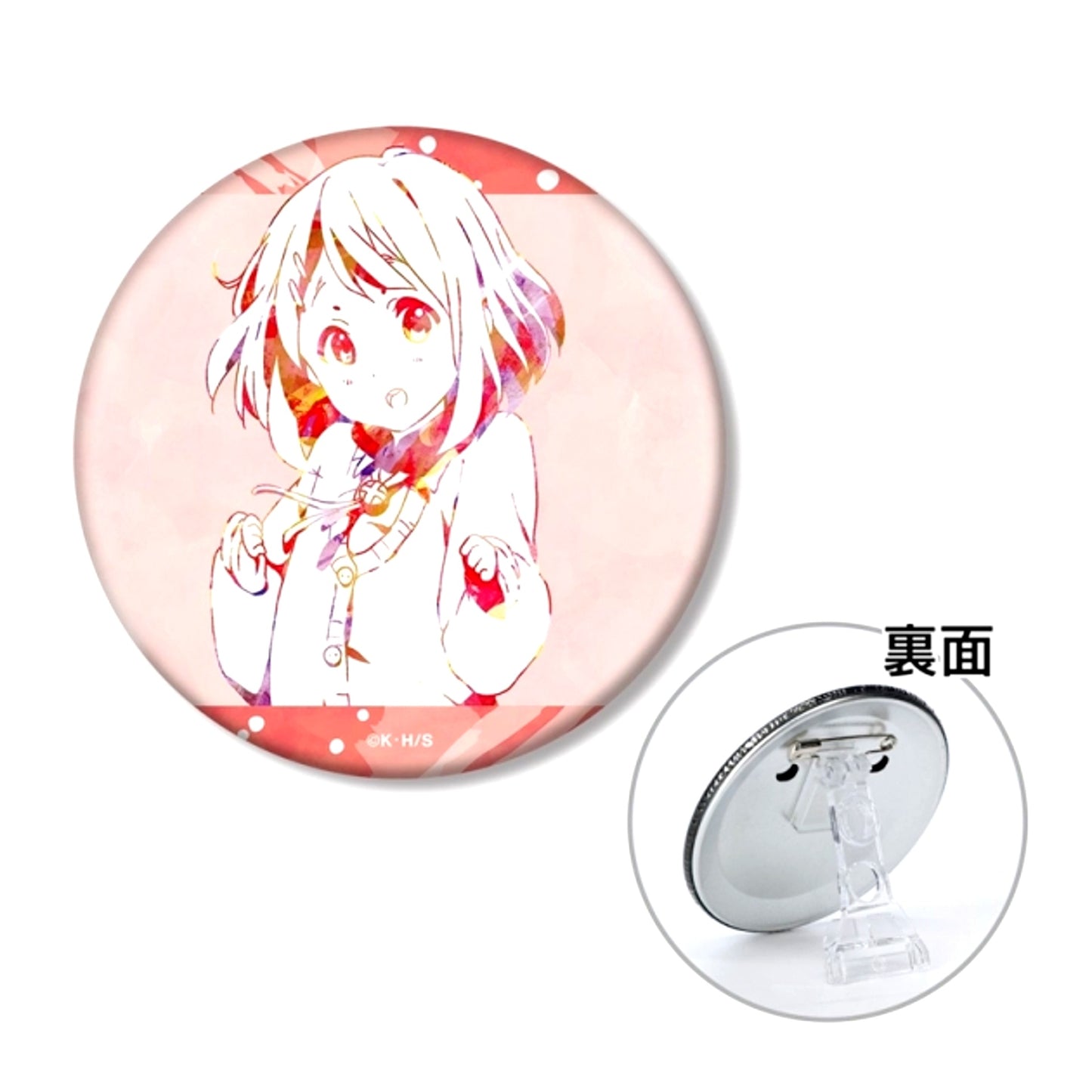 K-ON! Yui Hirasawa 3WAY Can Badge vol.4 ver.A (Reissue) [NEW]