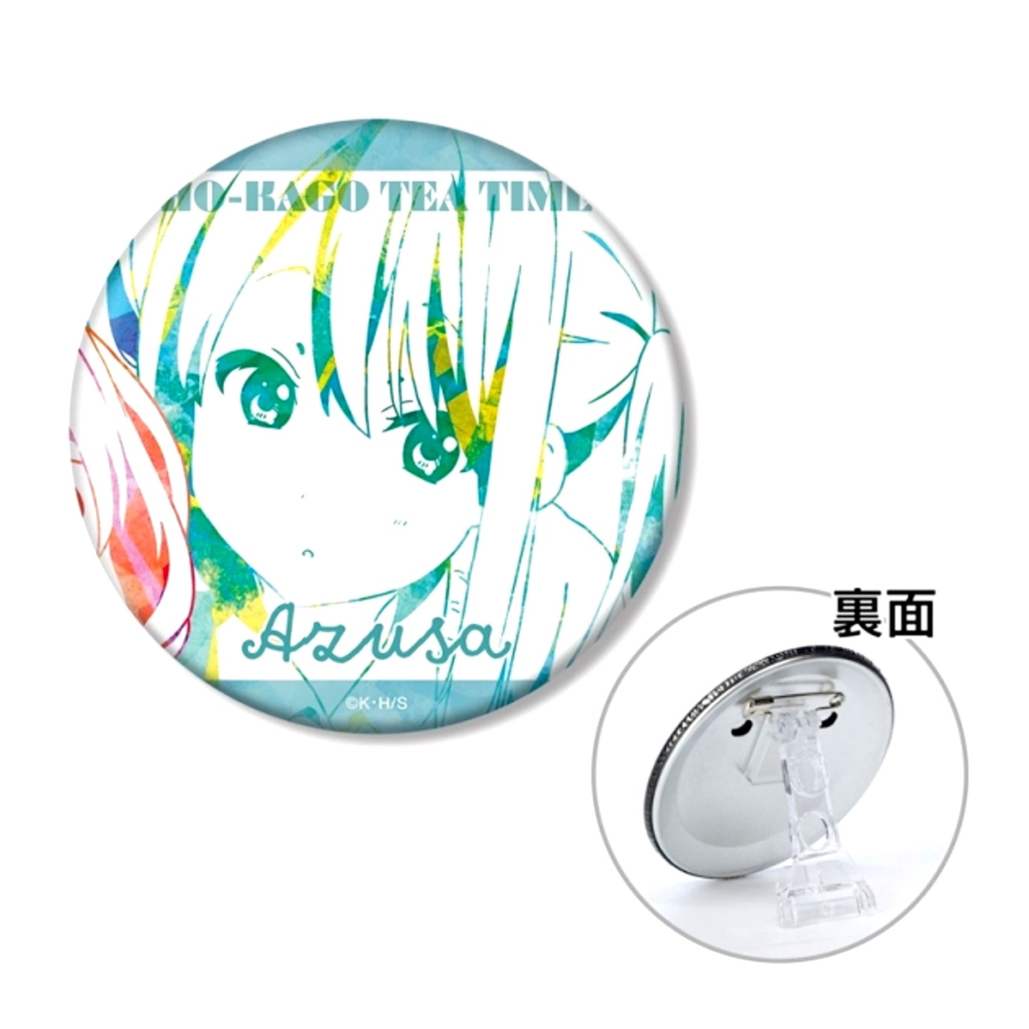 K-ON! Azusa Nakano 3WAY Can Badge vol.4 ver.B (Reissue) [NEW]