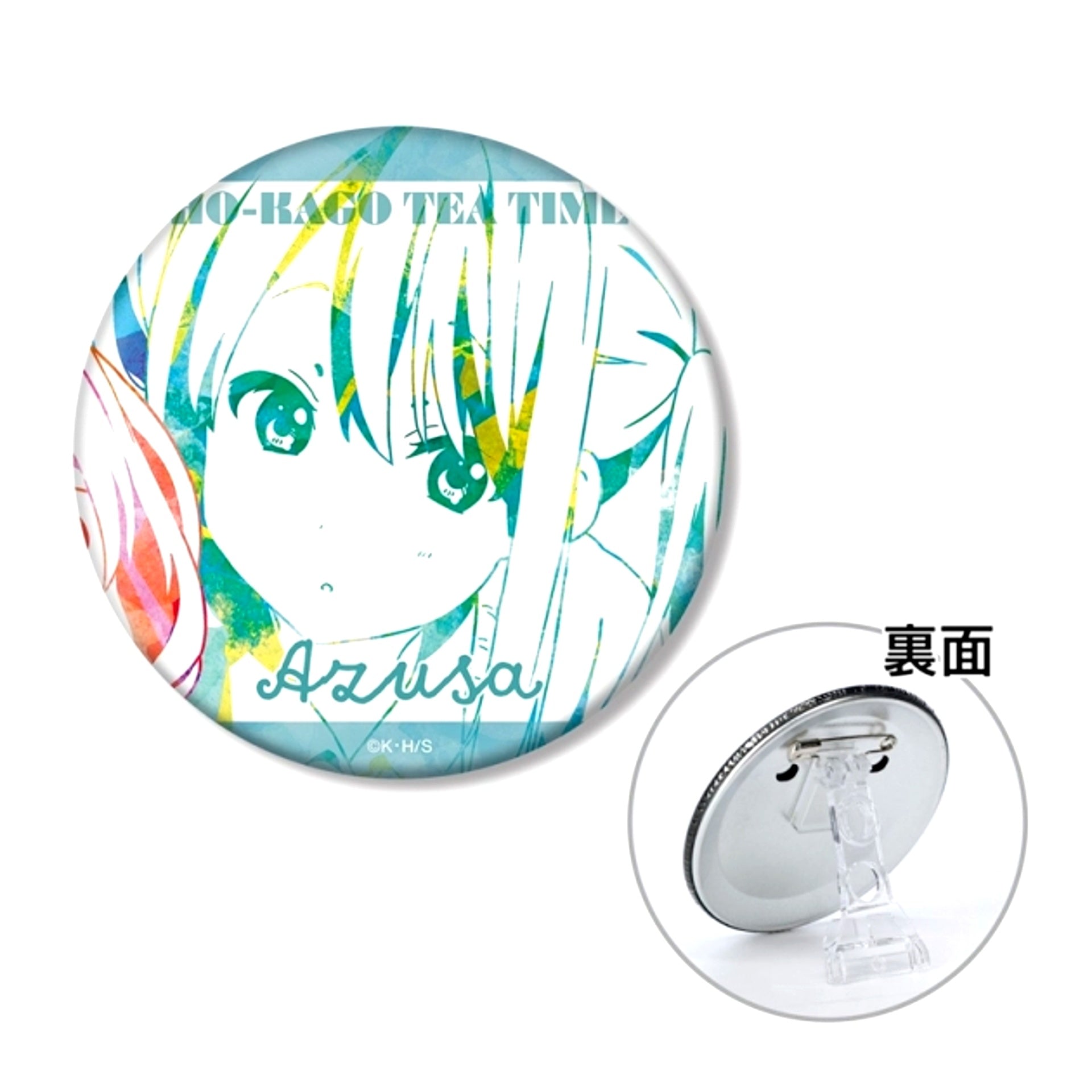 K-ON! Azusa Nakano 3WAY Can Badge vol.4 ver.B (Reissue) [NEW]