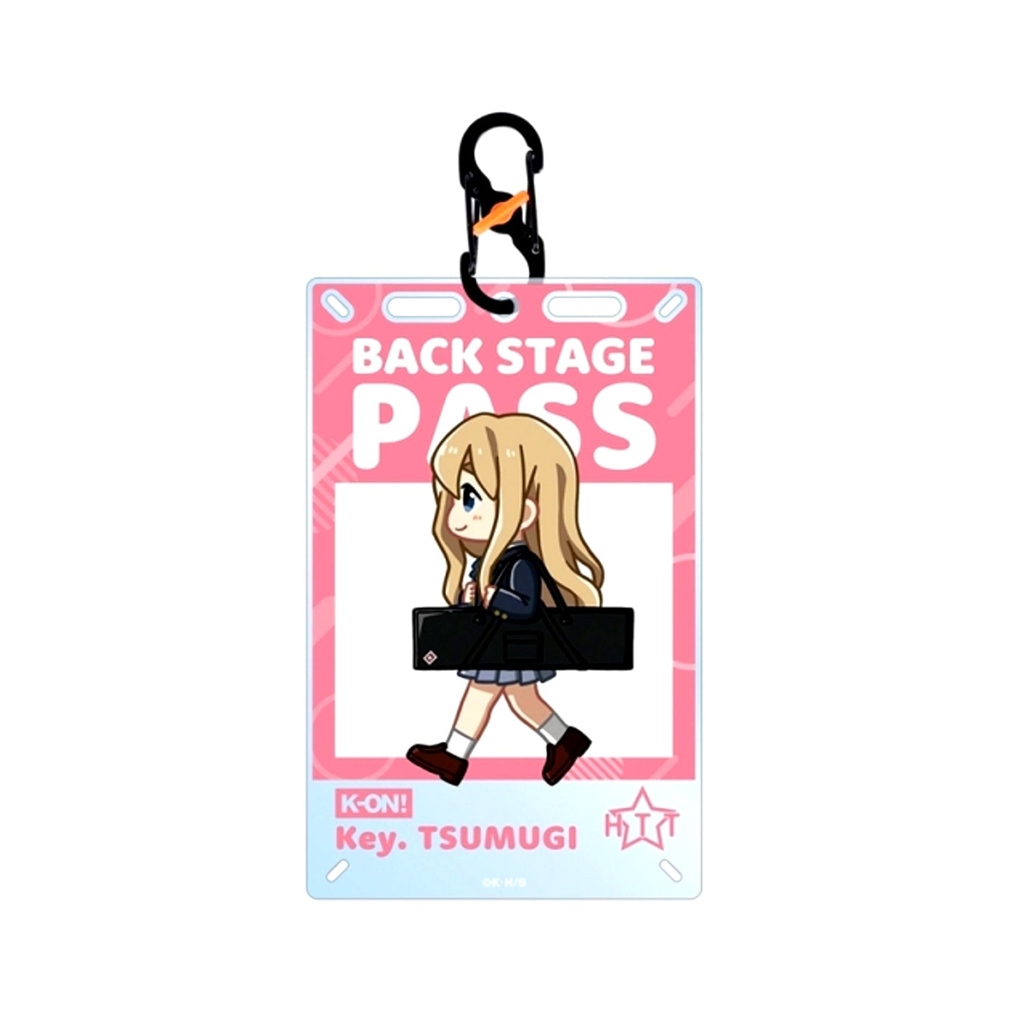 K-ON! Tsumugi Kotobuki Chibitoko Uniform ver. Card Acrylic Keychain (Reissue) [NEW]