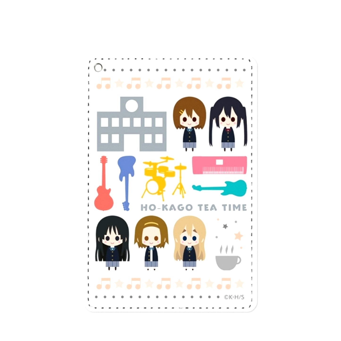 K-On! NordiQ 1 Pocket Pass case Uniform Ver.. Goods - Pass case Resale [NEW]