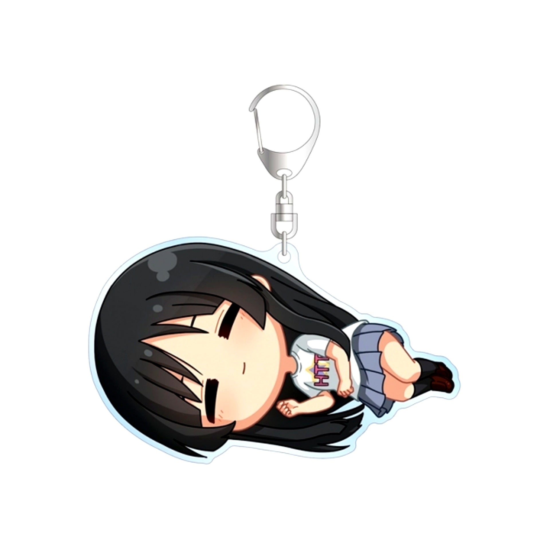 K-ON! Mio Akiyama Chibikoro BIG Acrylic Keychain (Reissue) [NEW]