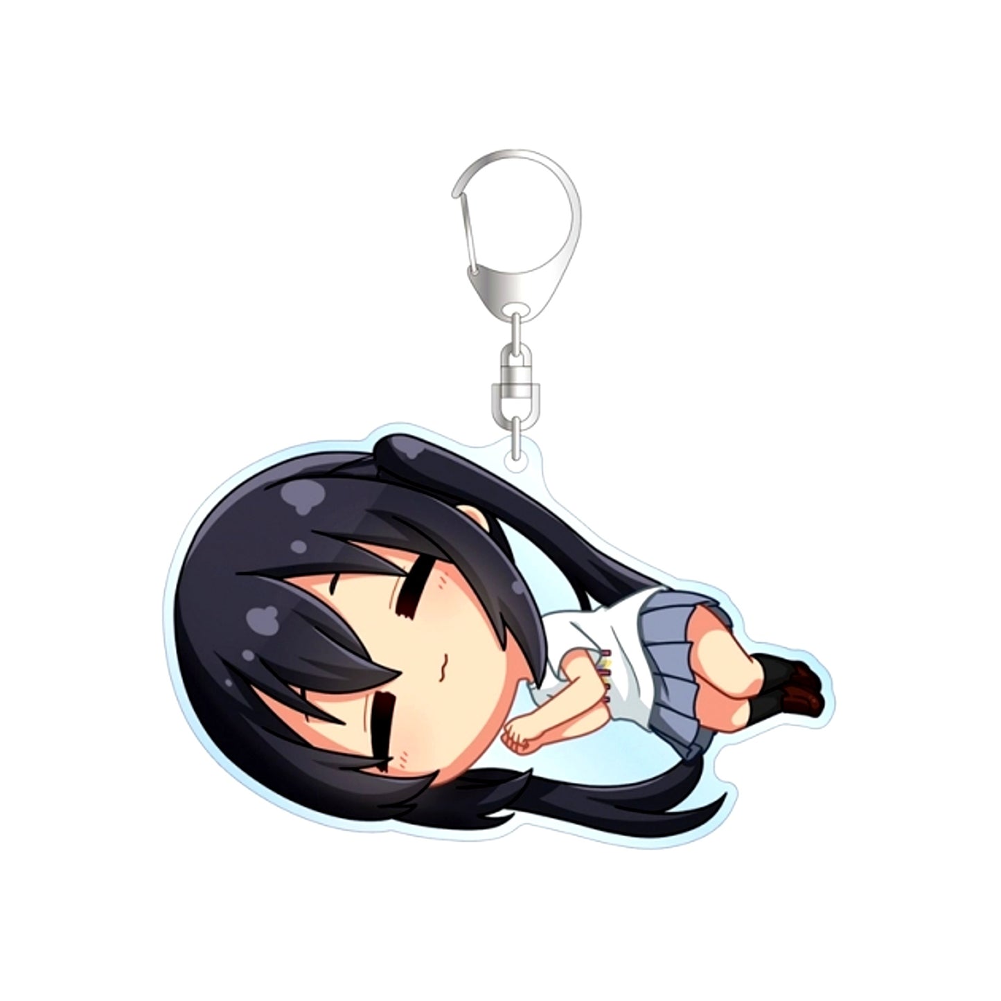 K-ON! Azusa Nakano Chibikoro BIG Acrylic Keychain (Reissue) [NEW]