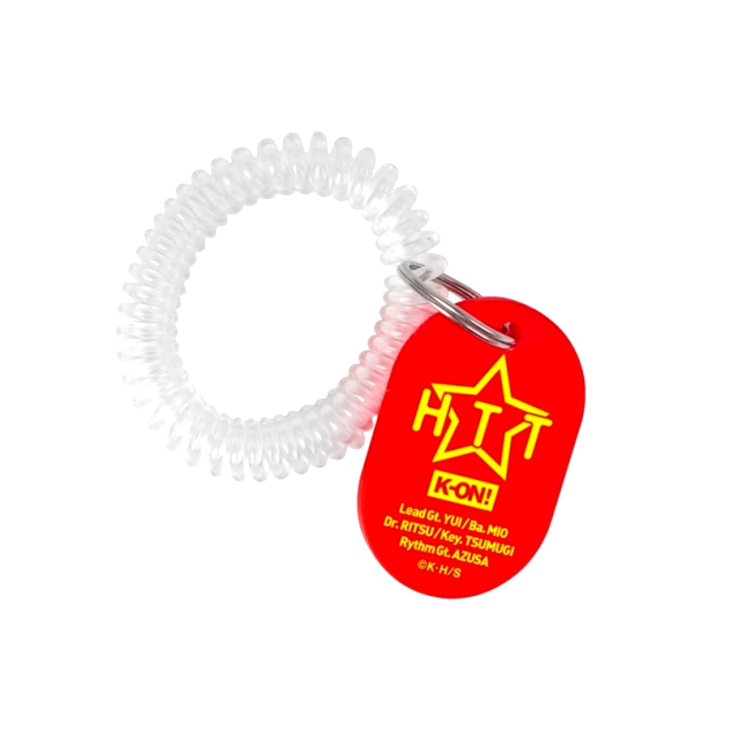 K-On! After School Tea Time Locker Key Style Acrylic Keychain Goods - Keychain Resale [NEW]