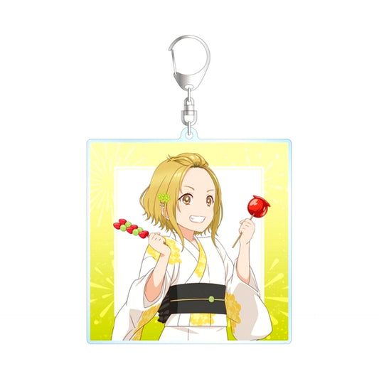 TV Anime "Harmony of Mille-Feuille" Newly Drawn Ururu Summer Festival ver. BIG Acrylic Keychain (Reissue) [NEW]