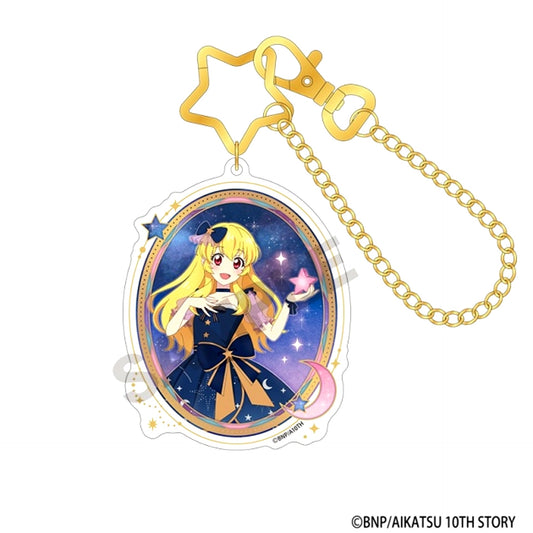 Aikatsu! Acrylic Bag Charm Ichigo Hoshimiya Starry Sky Dress [NEW]