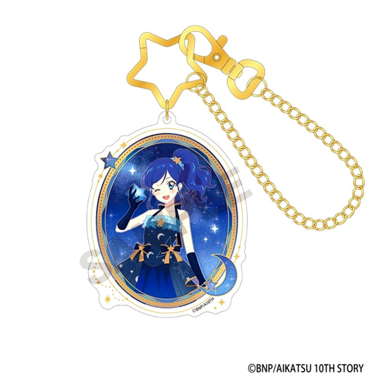 Aikatsu! Acrylic Bag Charm Aoi Kiriya Starry Sky Dress [NEW]