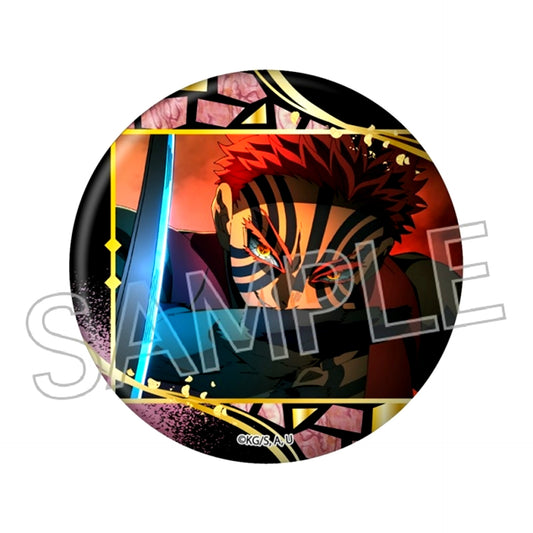 Demon Slayer: Kimetsu no Yaiba Raden Style Series Button Vol.6 Akaza Goods - Bache [NEW]